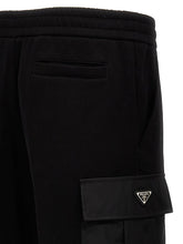 Prada Black Cotton Joggers (Workout Pants) Prada