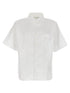 Prada White Cotton Blouse Prada