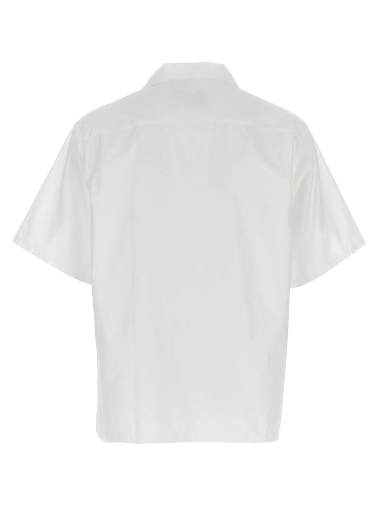 Prada White Cotton Blouse Prada