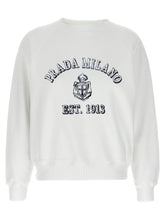 Prada White Cotton Sweatshirt Prada