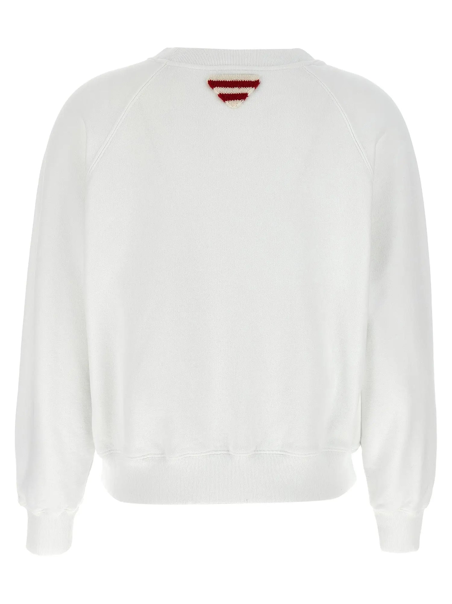 Prada White Cotton Sweatshirt Prada