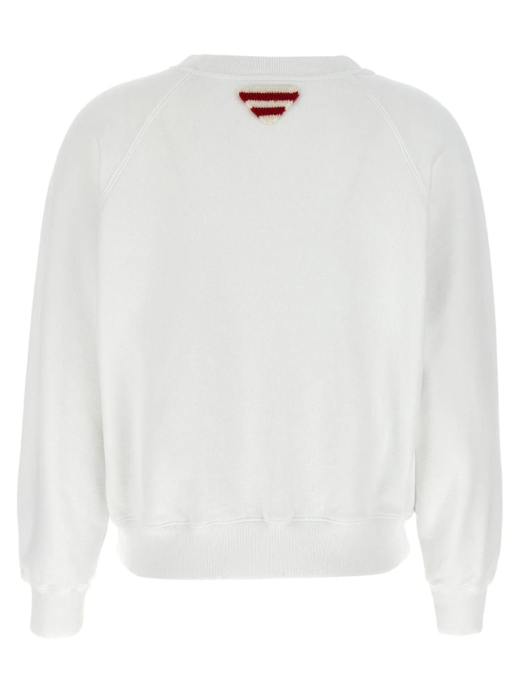 Prada White Cotton Sweatshirt Prada