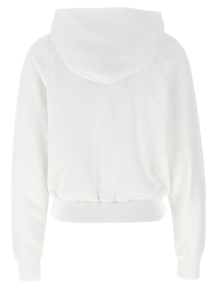 Prada White Cotton Sweatshirt Prada