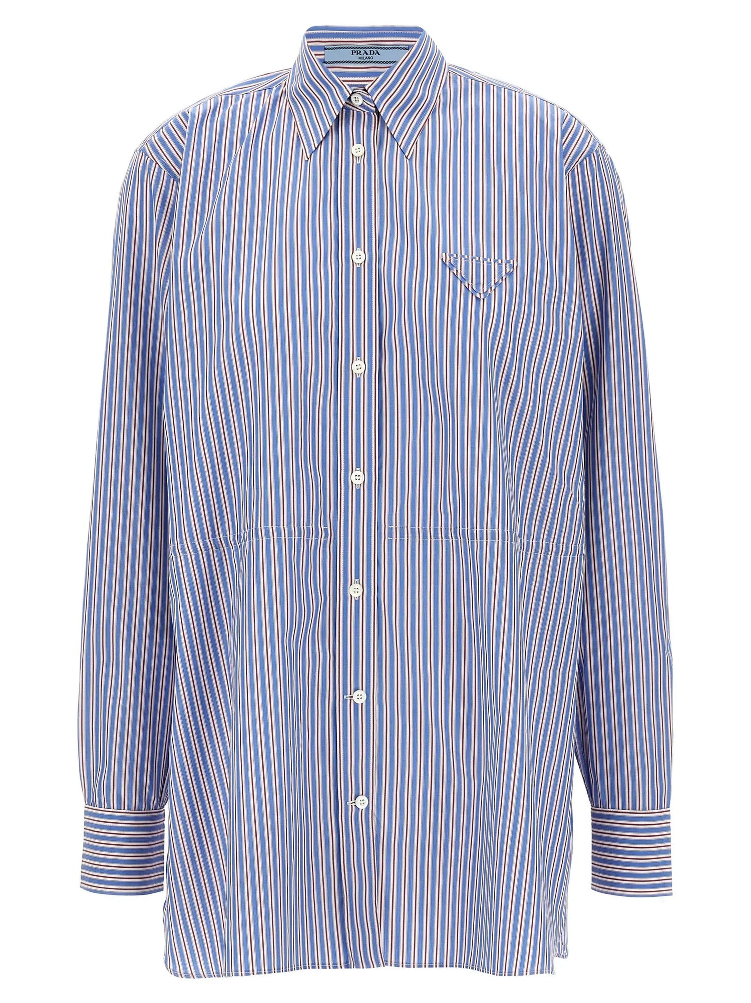 Prada Multicolor Cotton Blouse Prada