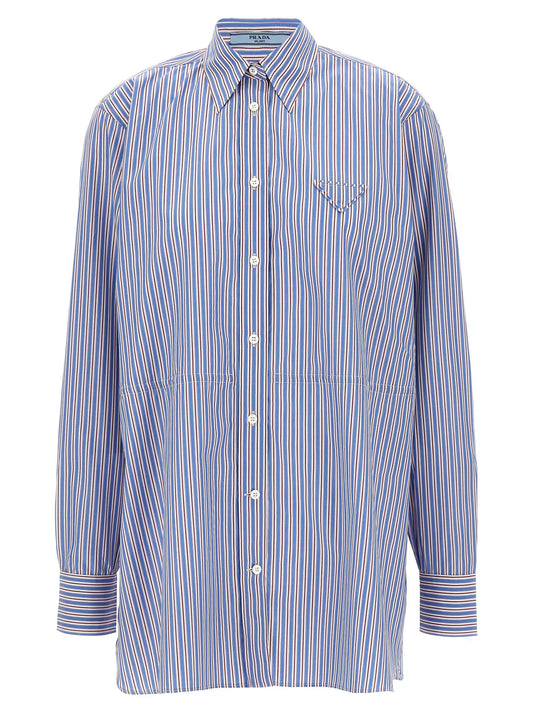 Prada Multicolor Cotton Blouse STYLE SOURCE