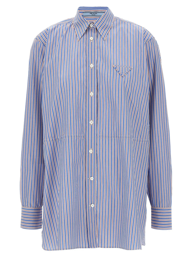 Prada Multicolor Cotton Blouse Prada