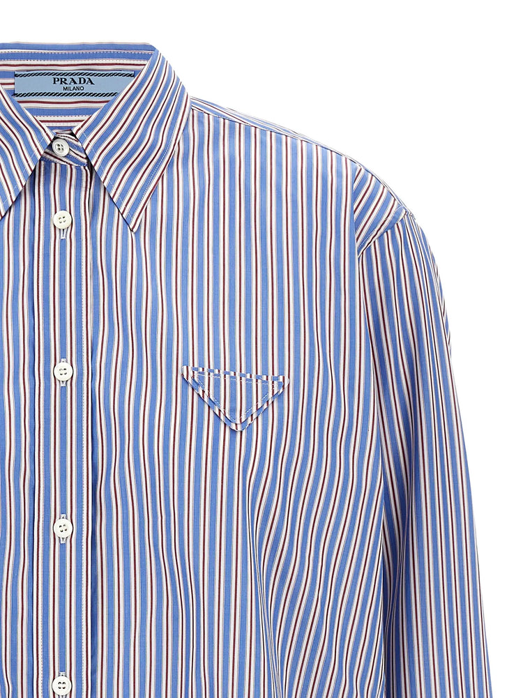 Prada Multicolor Cotton Blouse Prada