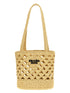 Prada Beige Viscose Handbag Prada