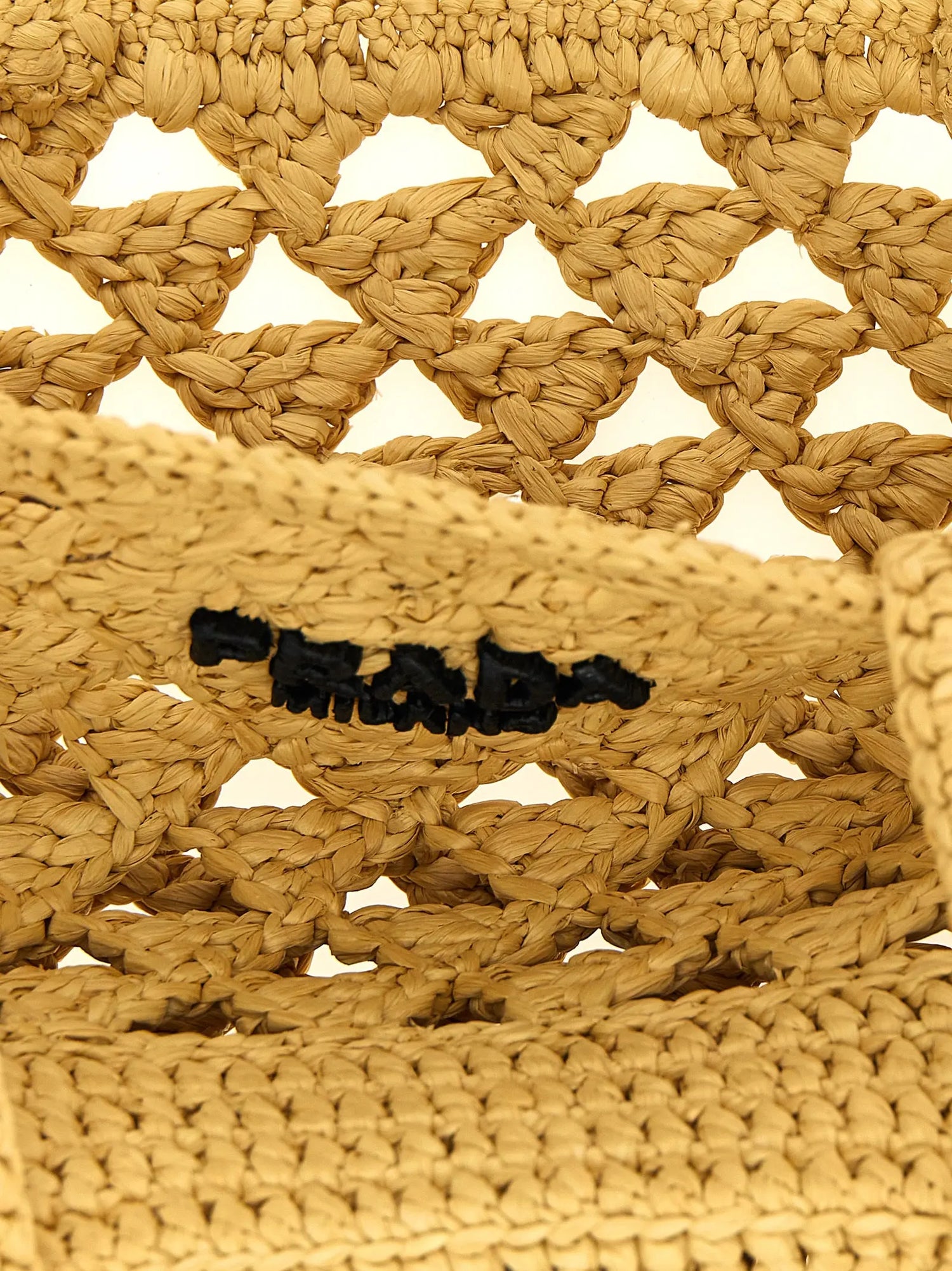 Prada Beige Viscose Handbag Prada