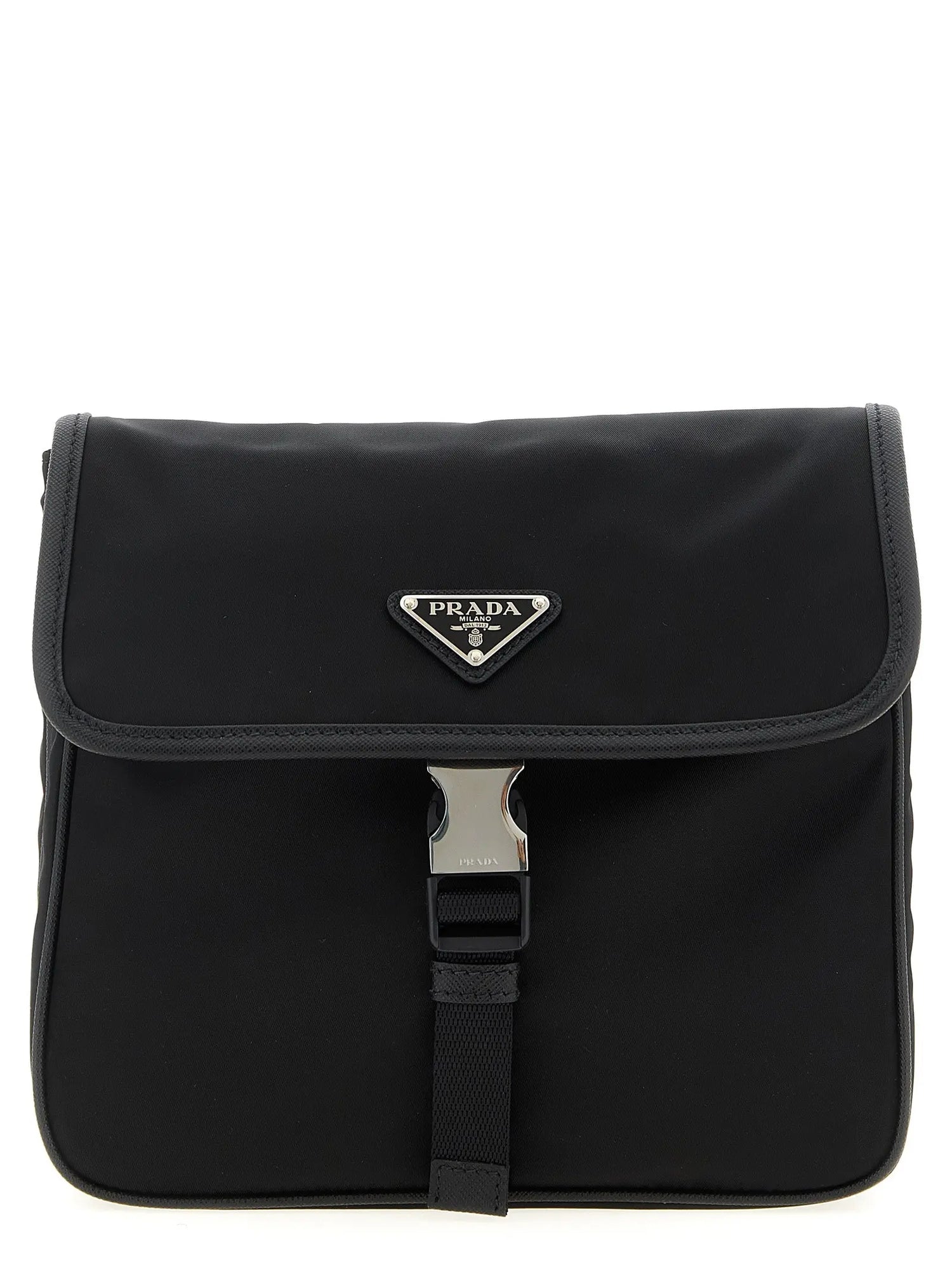 Prada Black Recycled Polyamide Crossbody Bag Prada