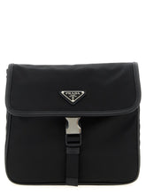 Prada Black Recycled Polyamide Crossbody Bag Prada