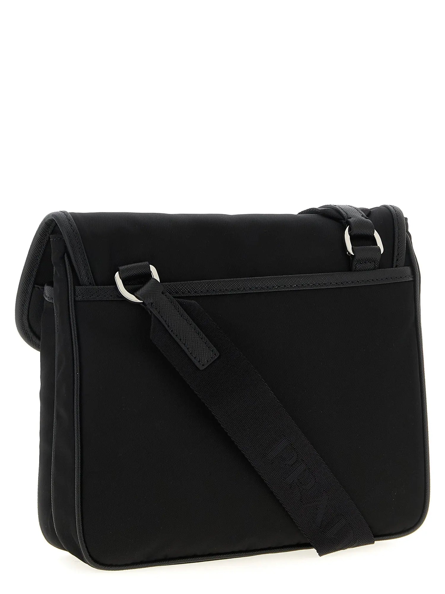 Prada Black Recycled Polyamide Crossbody Bag Prada