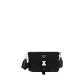 Prada Black Recycled Polyamide Shoulder Bag Prada