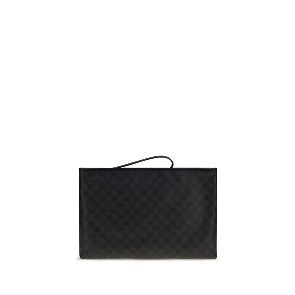 Gucci Black Cotton Shoulder Bag Gucci