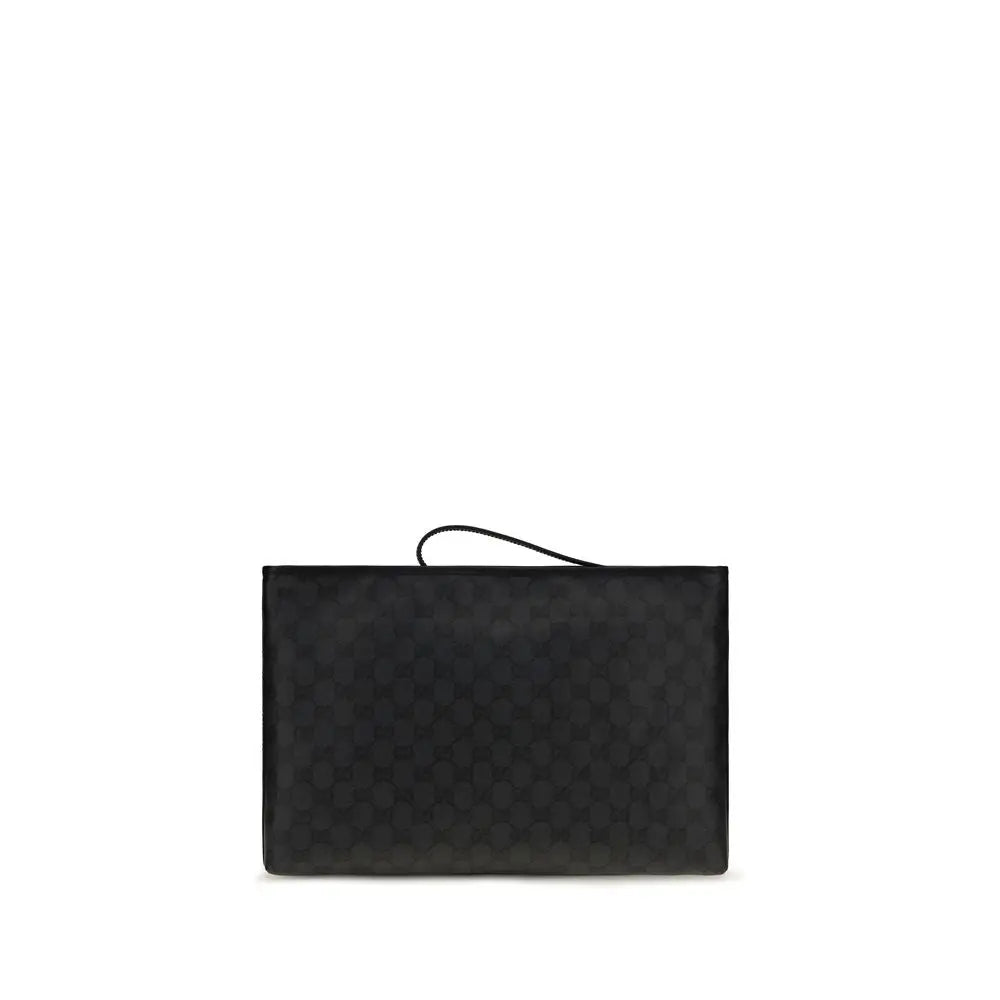 Gucci Black Cotton Shoulder Bag Gucci