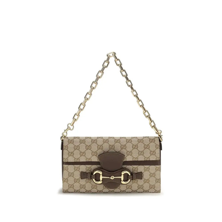 Gucci Beige Fabric Shoulder Bag Gucci