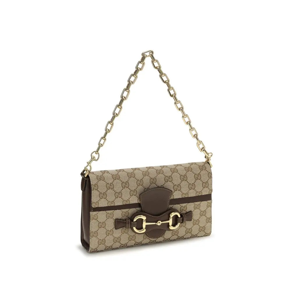 Gucci Beige Fabric Shoulder Bag Gucci
