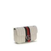 Gucci White Lamb Ovis Aries Shoulder Bag Gucci
