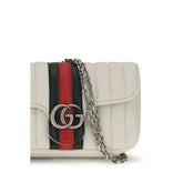 Gucci White Lamb Ovis Aries Shoulder Bag Gucci