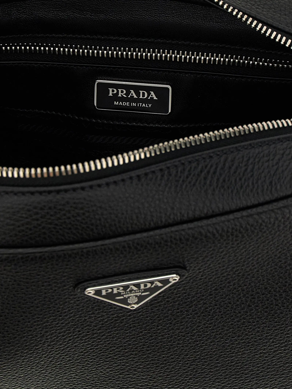 Prada Black Calfskin Crossbody Bag STYLE SOURCE