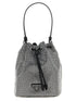 Prada Gray Viscose Handbag Prada