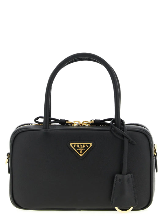 Prada Black Calfskin Handbag Prada