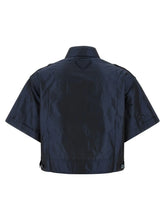 Prada Blue Silk Blouse Prada