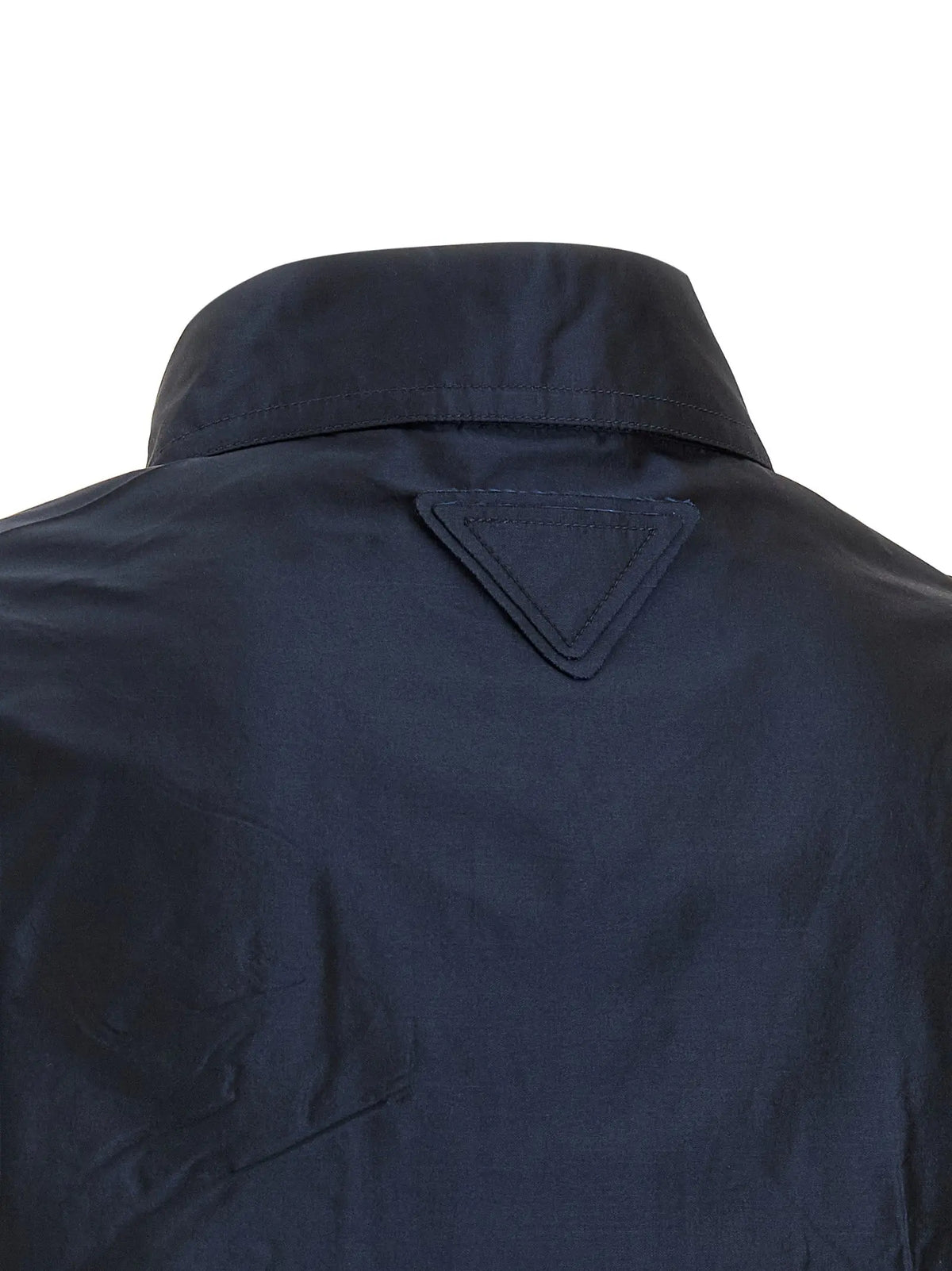Prada Blue Silk Blouse Prada