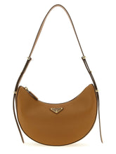 Prada Brown Calfskin Shoulder Bag Prada