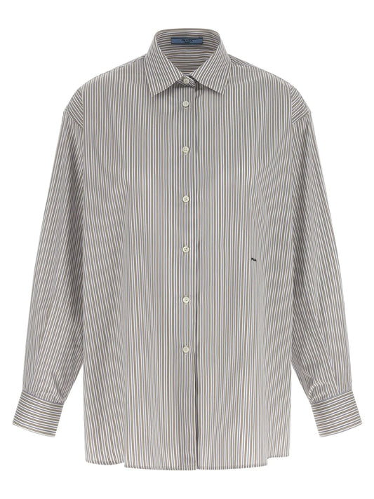 Prada Multicolor Cotton Blouse STYLE SOURCE