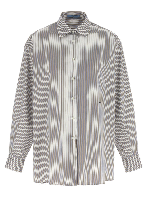 Prada Multicolor Cotton Blouse