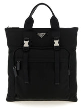 Prada Black Recycled Polyamide Tote Bag Prada