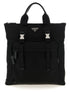 Prada Black Recycled Polyamide Tote Bag Prada