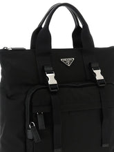 Prada Black Recycled Polyamide Tote Bag Prada