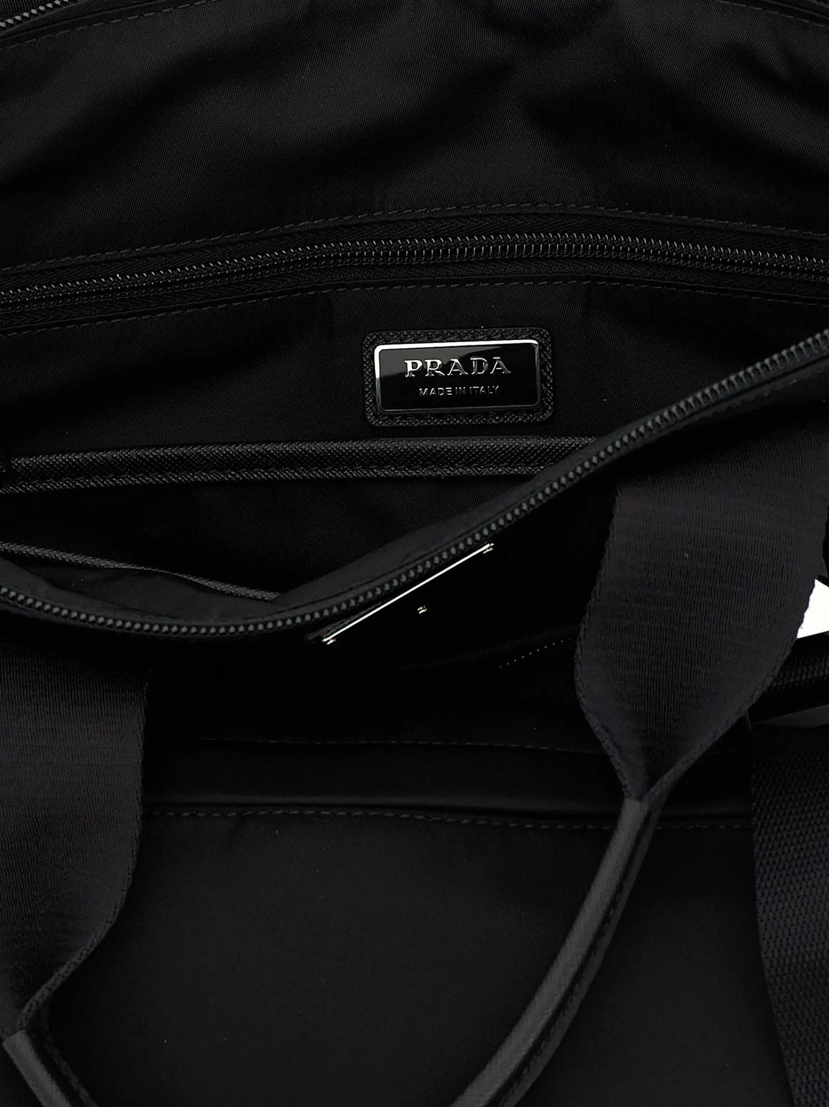Prada Black Recycled Polyamide Tote Bag Prada