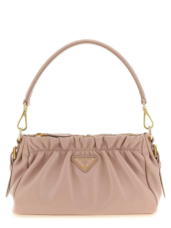 Prada Multicolor Lamb Leather Shoulder Bag Prada