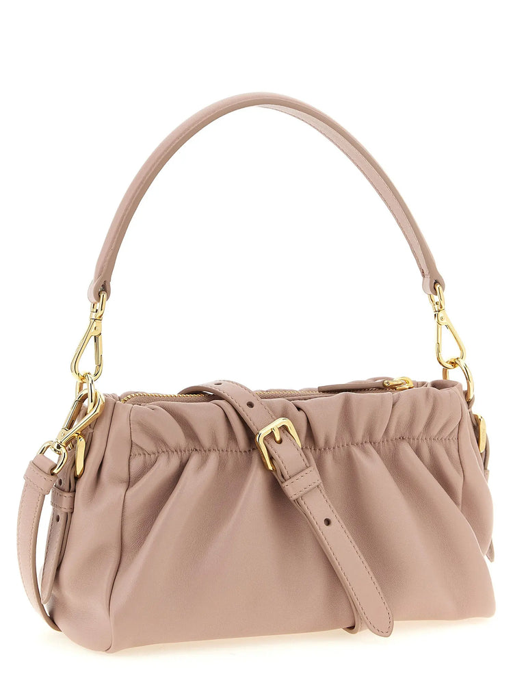 Prada Multicolor Lamb Leather Shoulder Bag Prada