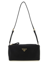Prada Black Viscose Shoulder Bag Prada