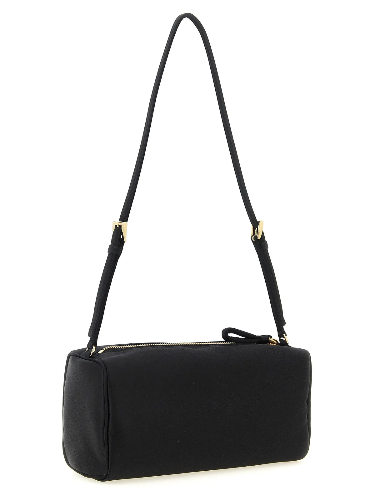 Prada Black Viscose Shoulder Bag Prada