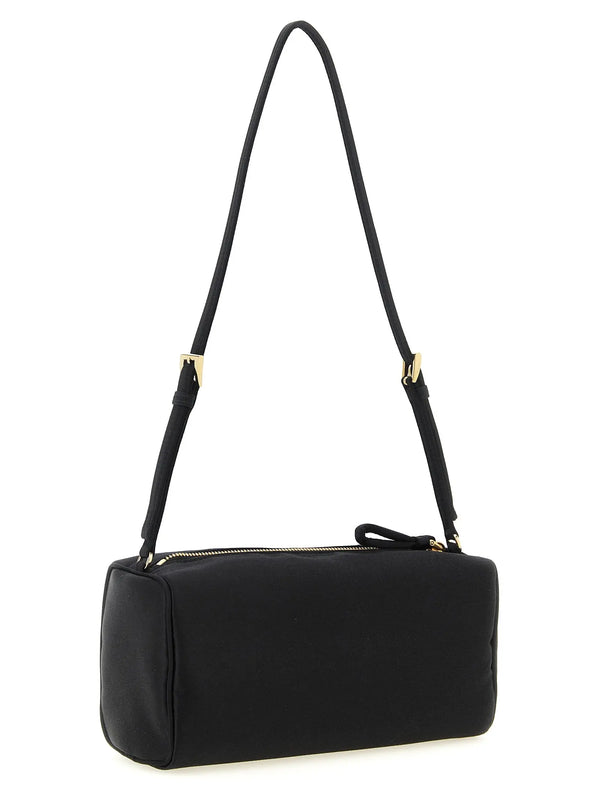 Prada Black Viscose Shoulder Bag Prada