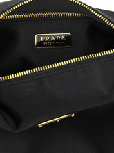 Prada Black Viscose Shoulder Bag Prada