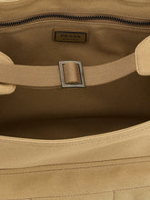 Prada Beige Cotton Crossbody Bag Prada