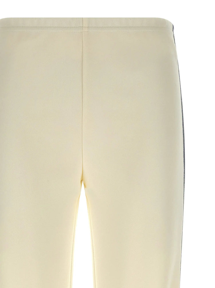 Prada White Polyester Joggers (Workout Pants) Prada