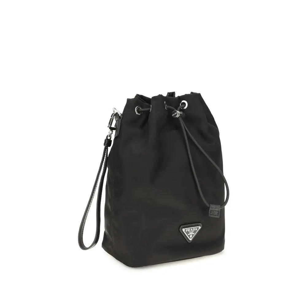 Prada Black Nylon Handbag Prada