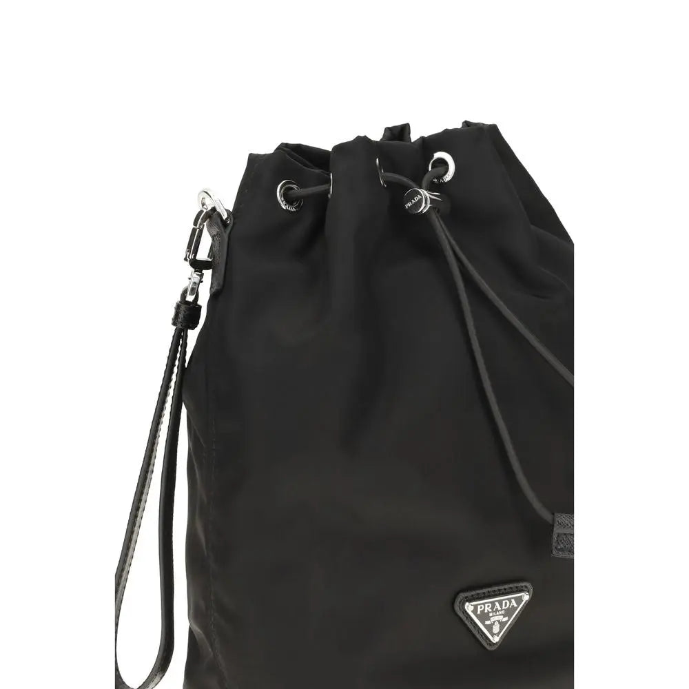 Prada Black Nylon Handbag Prada