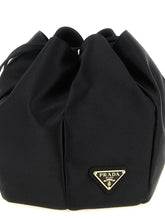 Prada Black Viscose Shoulder Bag Prada