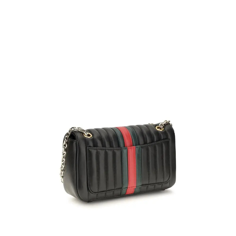 Gucci Black Calf Leather Bos Taurus Shoulder Bag Gucci