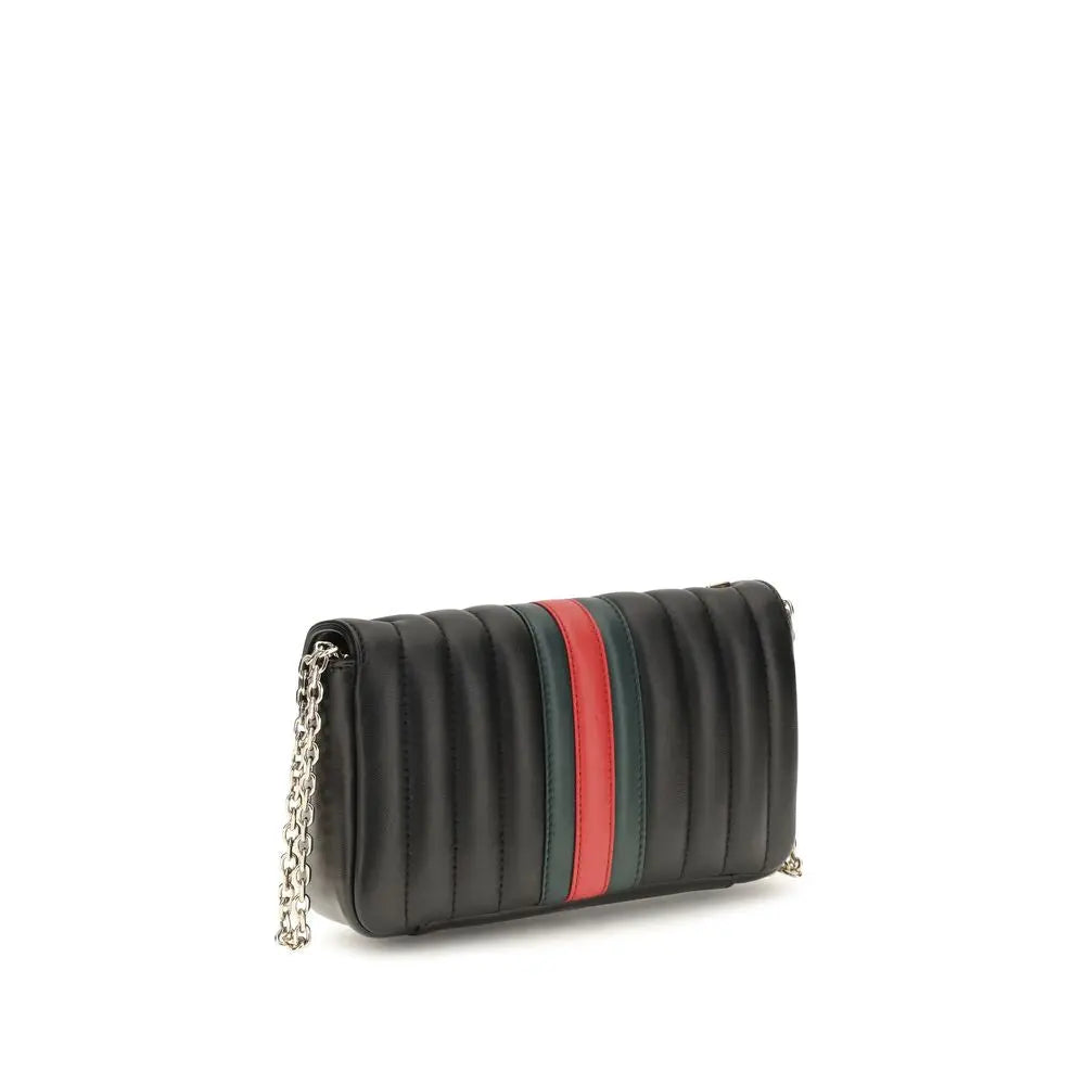 Gucci Black Calf Leather Bos Taurus Shoulder Bag Gucci
