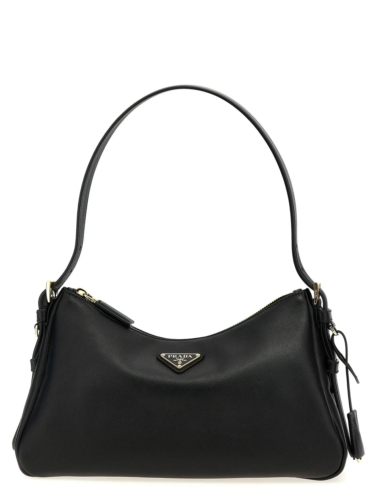 Prada Black Calfskin Shoulder Bag Prada