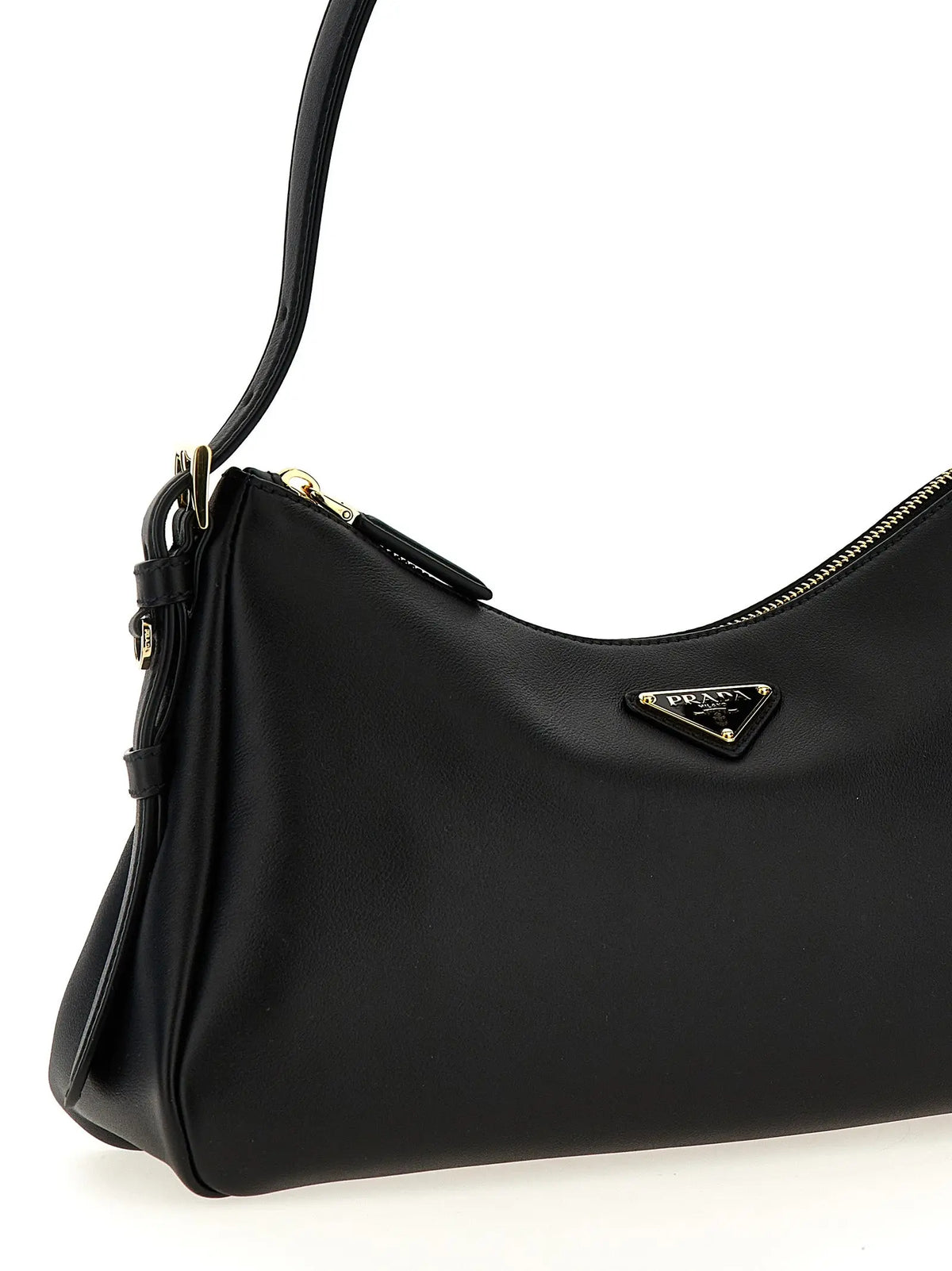 Prada Black Calfskin Shoulder Bag Prada